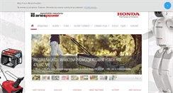 Desktop Screenshot of mojahonda.pl